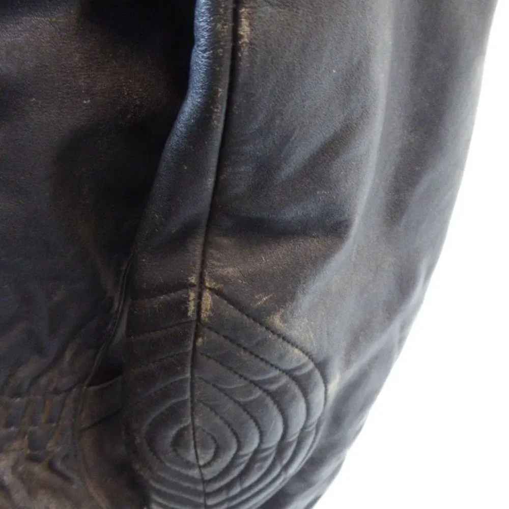 Hein Gericke HARLEY DAVIDSON MOTO LEATHER JACKET braided epaulets vintage 40 M